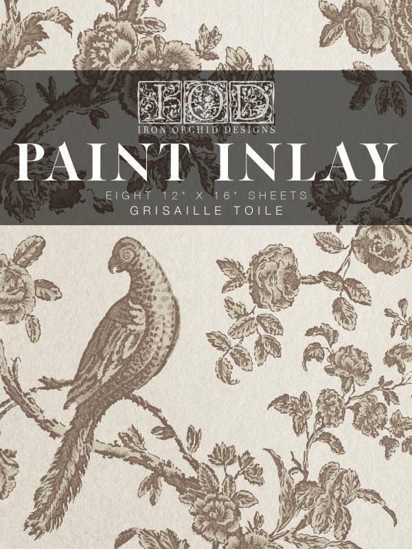 Grisaille Toile 600x800 - My Shabby Chic Corner - Prodotti Iron Orchid Designs - IOD