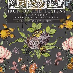 Fairytale Florals Front 300x300 - My Shabby Chic Corner - Prodotti Iron Orchid Designs - IOD