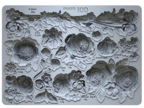 Felicite mould 600x450 - My Shabby Chic Corner - Prodotti Iron Orchid Designs - IOD