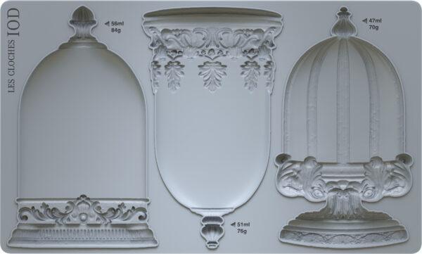 Les Cloches mould 600x361 - My Shabby Chic Corner - Prodotti Iron Orchid Designs - IOD