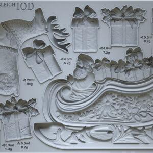 Santas Sleigh mould 300x300 - My Shabby Chic Corner - Prodotti Iron Orchid Designs - IOD